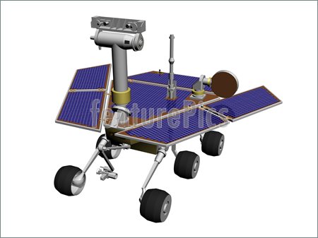 Mars Rover Clipart Illustration Of A  Mars  Rover