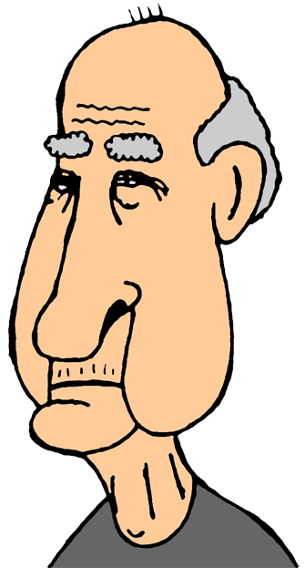 Old Person Cartoon   Clipart Best