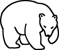 Polar Bear Clip Art Bear Clipart Polar Gif