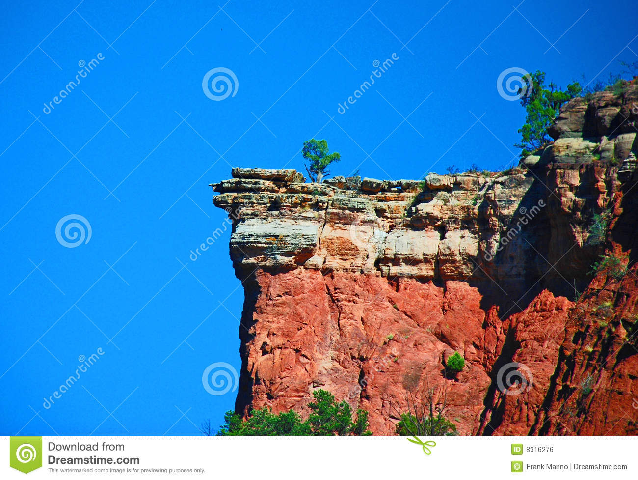 Royalty Free Stock Image  Out On A Ledge   A Rock Ledge