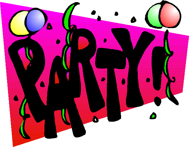 Yes Another Cheesy Party Clip Art Picture