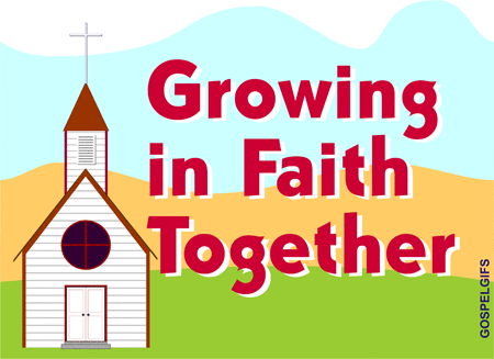 Clip Art Image  Growing In Faith Together  Country Church Building