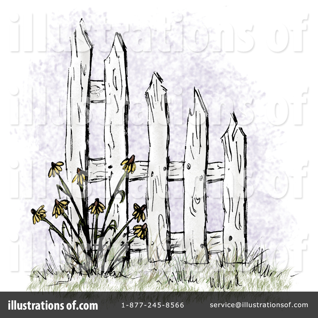 Fence Clipart  72063 By Inkgraphics   Royalty Free  Rf  Stock