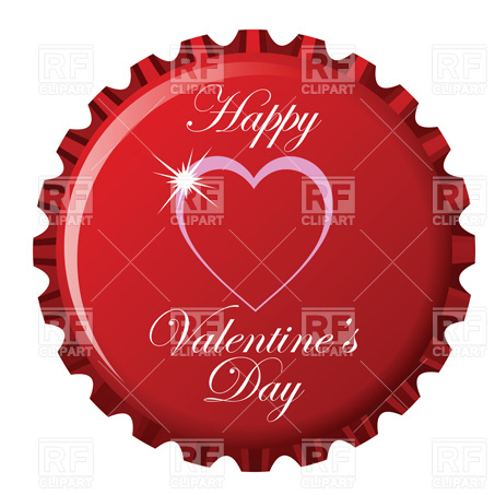 Happy Valentine S Day Theme On Bottle Cap 3180 Holiday Download    