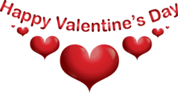 Happy Valentine Smiley Emoticon Clipart   Royalty Free Public Domain