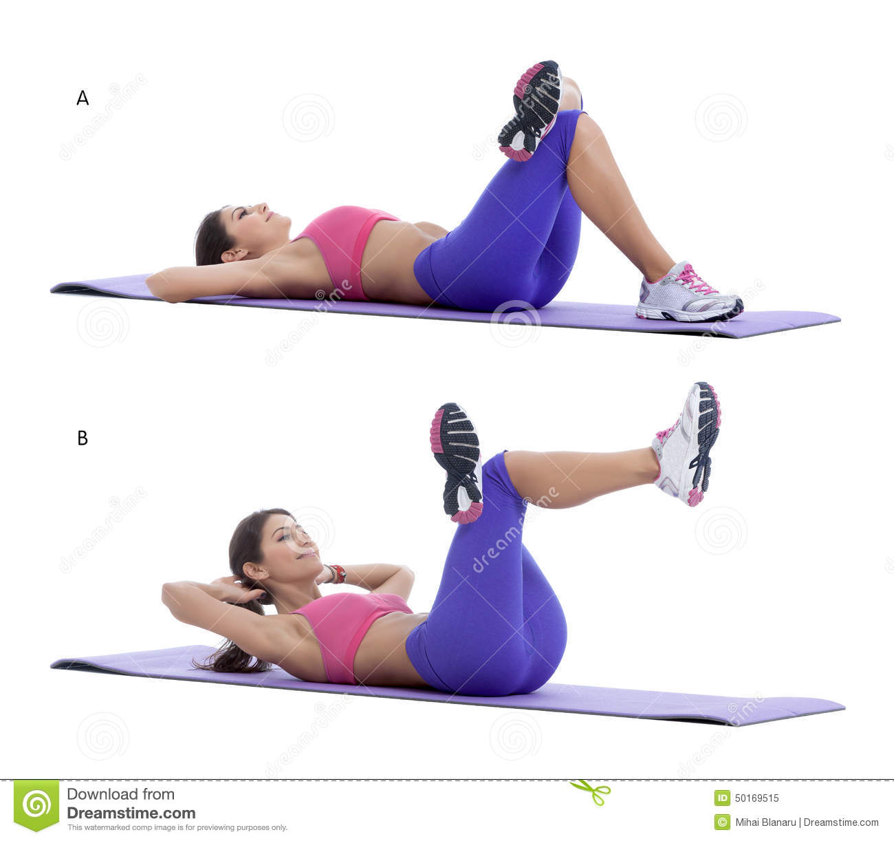 Knee   A  Bring Your Arms Overhead And Curl Your Pelvis Towards Your