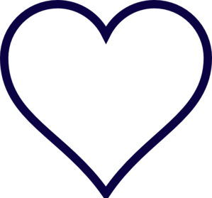Navy Blue Heart Clipart   Clipart Panda   Free Clipart Images