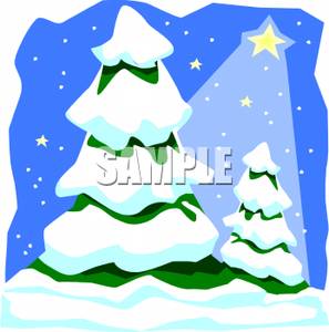 Snowy Pine Tree Clipart   Clipart Panda   Free Clipart Images