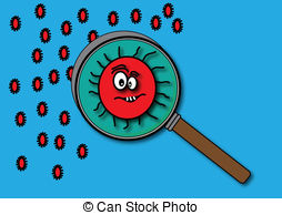 Spreading Germs Illustrations And Clipart