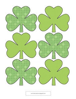 St Patrick S Day Shamrock Patterns   Clipart And Graphics   Pinterest