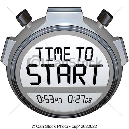 Stopwatch Timer Clock   The Words Time    Csp12622022   Search Clipart