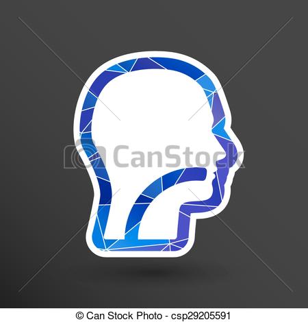 Vector   Ear Nose And Throat Symbol   Vector Illustration   Stock