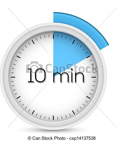 Vectors Of Ten Minutes Timer   Ten Minutes Stopwatch Timer Vector    