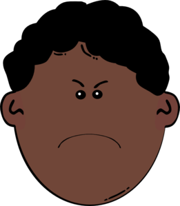 Angry Boy Clip Art At Clker Com   Vector Clip Art Online Royalty Free