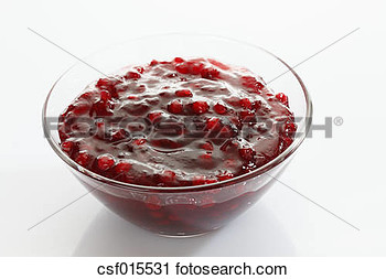 Cranberry Sauce Clipart Cranberry Sauce In Bowl On
