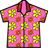 Hawaiian Clipart Tshirt