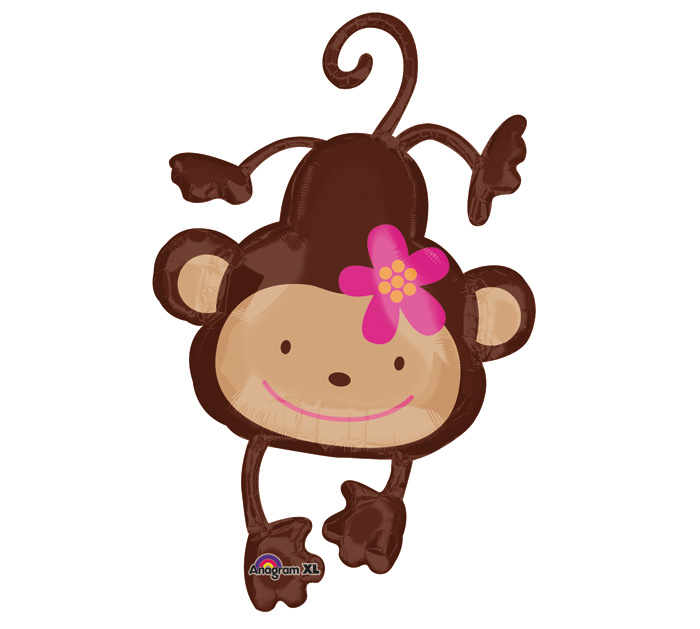 Luau Monkey Balloon