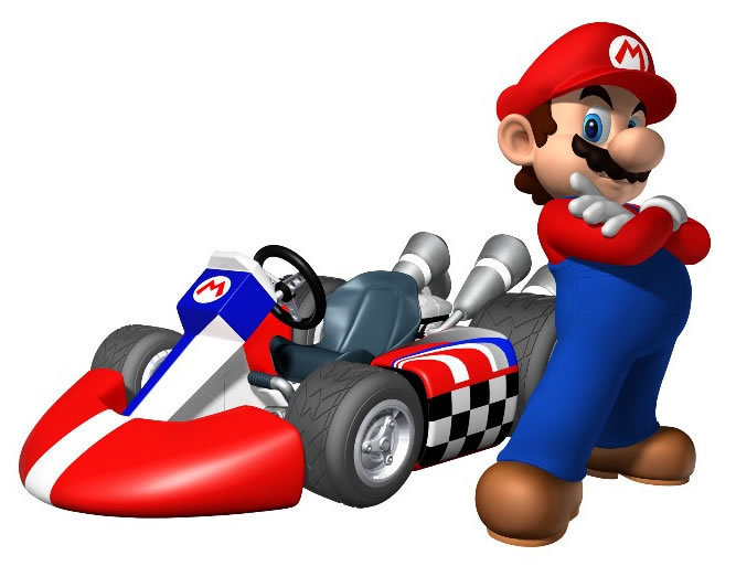 Mario Kart Clip Art Mario Kart Wii Mario And Luigi 9349862 667 513 Jpg