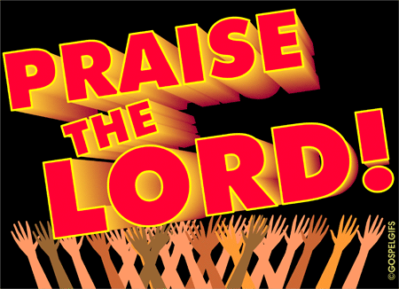 Praise The Lord      Free Christian Clipart