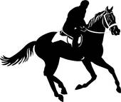 Rider Horse Clip Art Royalty Free  2457 Rider Horse Clipart Vector