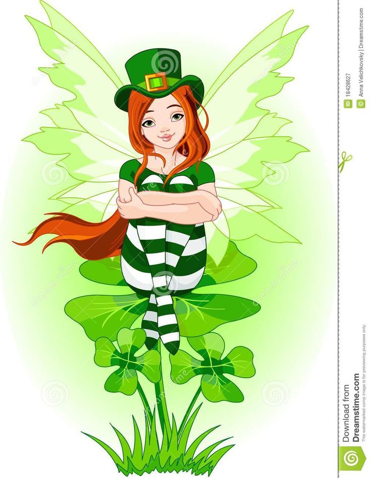 St  Patrick S Day Fairy   The Holidays   Pinterest