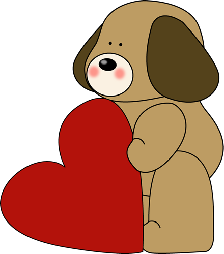 Valentine S Day Puppy   Cute Brown Puppy Holding A Big Red Valentine S