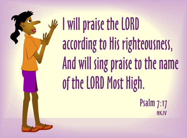 Will Praise The Lord   Free Christian Clip Art