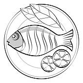 Fish Fry Stock Illustrations