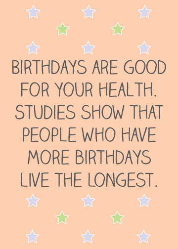 Funny Birthday Clipart Quotes From Celebrities