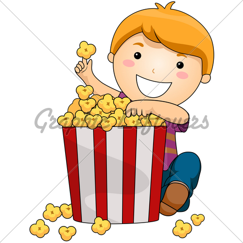 Related Pictures The Cartoon Popcorn Clip Art Illustration Above Will
