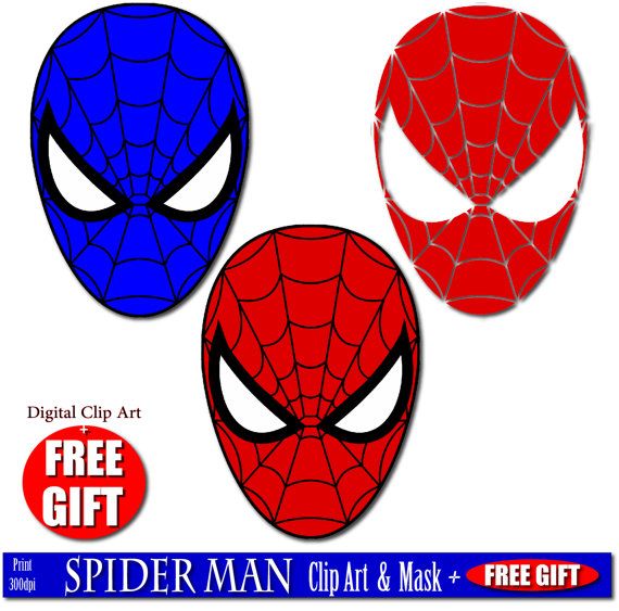 Spider Man Birthday Clip Art