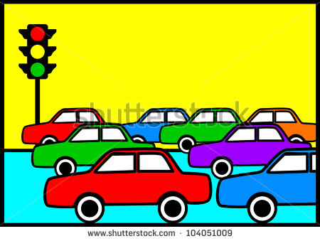 Stock Images Similar To Id 62833633   Illustration Of Traffic Jam