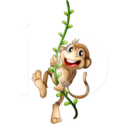 Swinging Monkey Clipart   Clipart Panda   Free Clipart Images