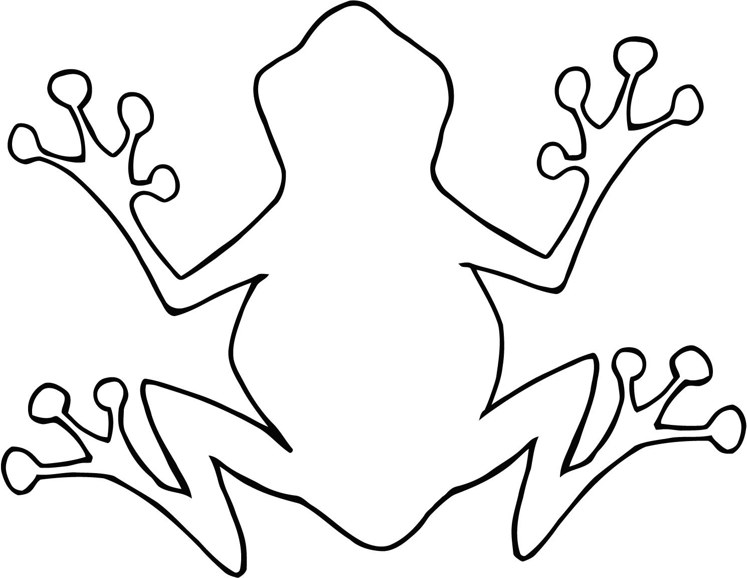 Tree Frog Outline   Clipart Panda   Free Clipart Images