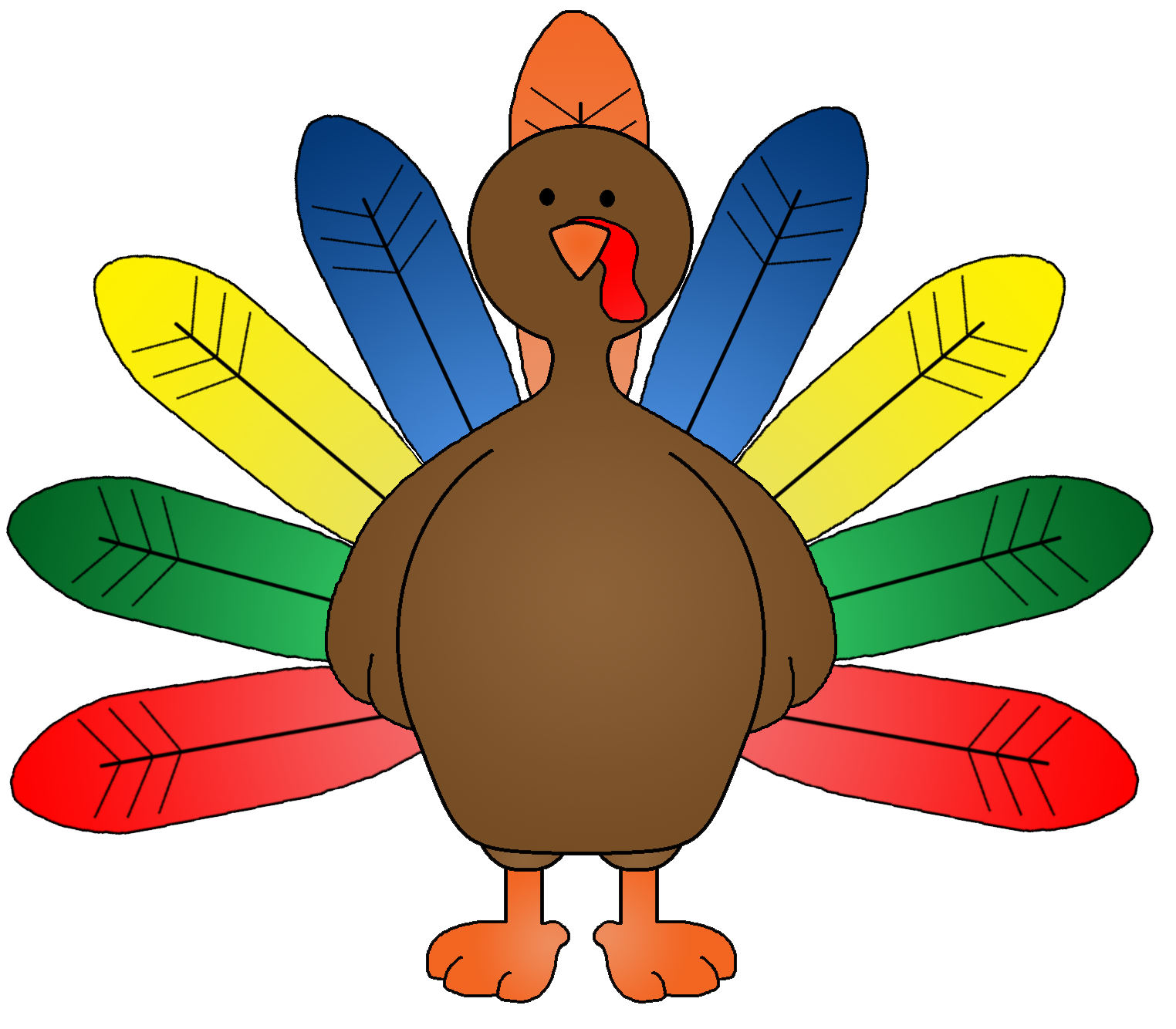 Turkey Clip Art With Football   Clipart Panda   Free Clipart Images