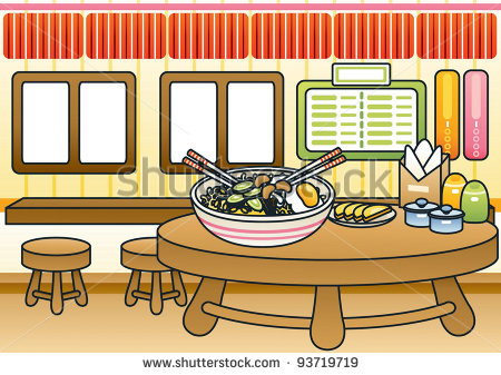 Vector Download   Tasty And Spicy Ramen Noodles In A Snack Bar