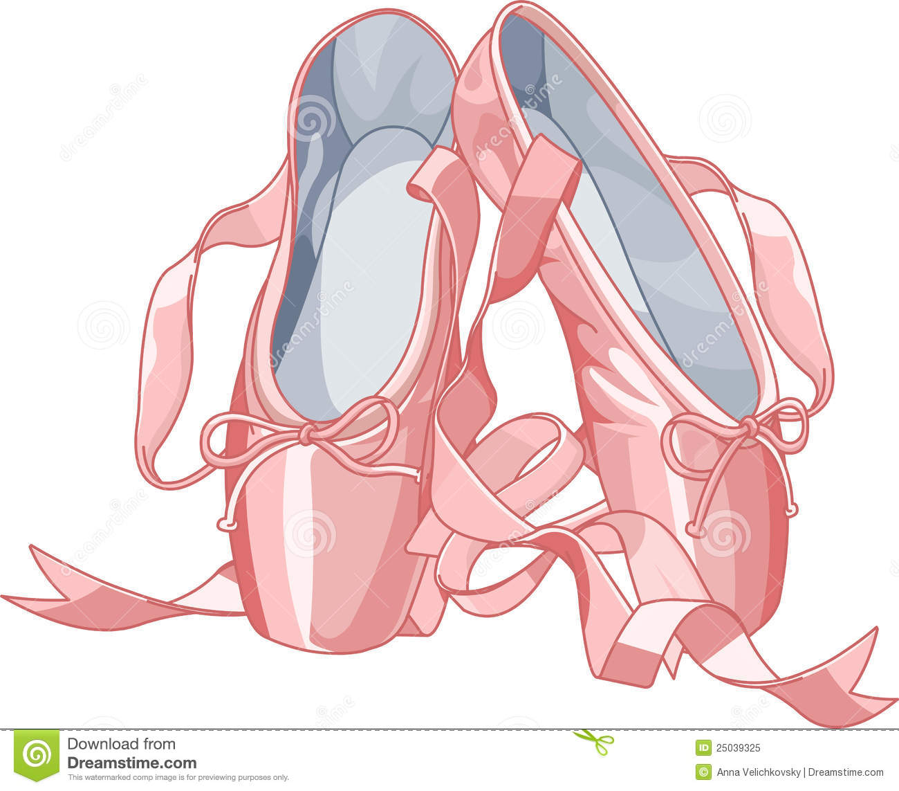 Ballet Slippers Royalty Free Stock Photo   Image  25039325