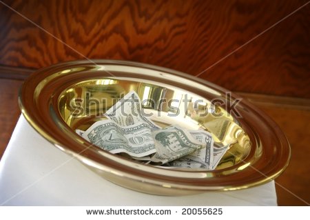 Church Offering Plate Stock Photo 20055625   Shutterstock