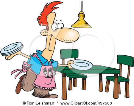 Cleaning The Table Clipart   Crazy 4 Images