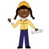 Construction Worker Clipart Image   Female Construction Worker