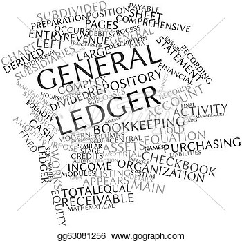 General Ledger With Related Tags And Terms  Clipart Drawing Gg63081256    