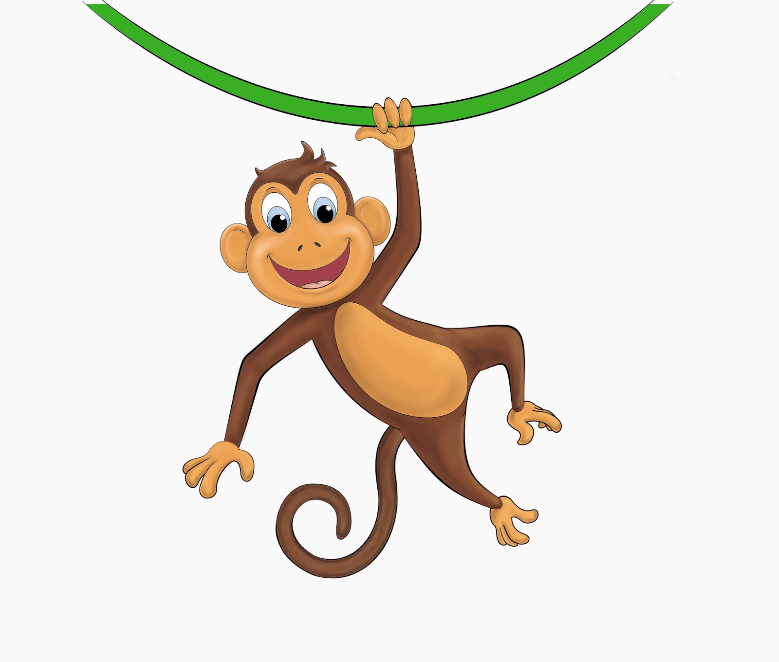 Hanging Monkey Template   Clipart Panda   Free Clipart Images