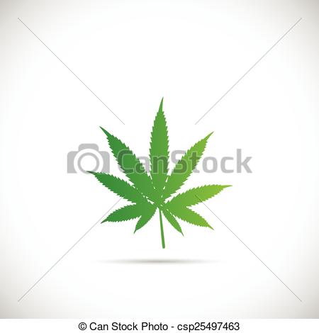 Marijuana Plant Illustration   Csp25497463
