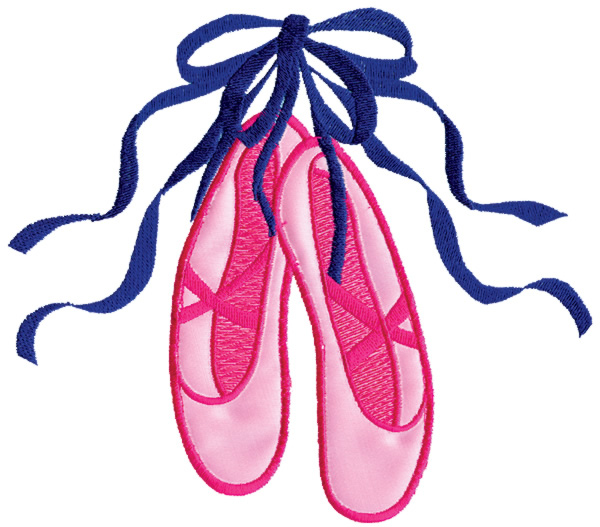 Pictures Of Ballet Slippers   Clipart Best