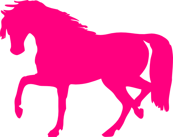 Pink Horse Clip Art At Clker Com   Vector Clip Art Online Royalty    