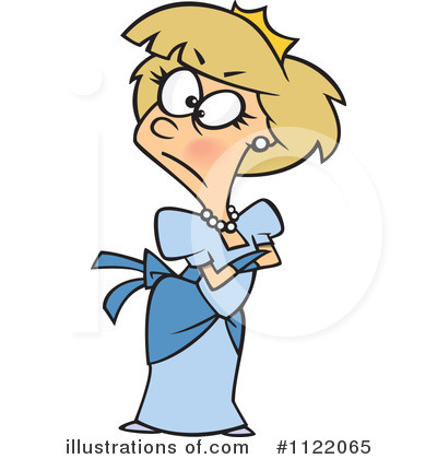 Princess Clipart  1122065 By Ron Leishman   Royalty Free  Rf  Stock    