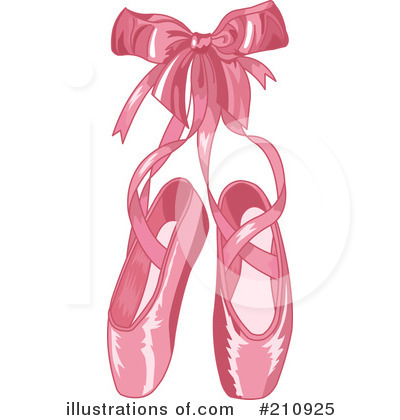 Royalty Free Ballet Slippers Clipart Illustration 210925 Jpg