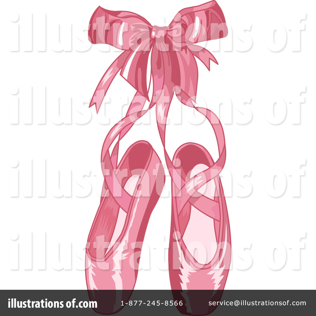 Royalty Free  Rf  Ballet Slippers Clipart Illustration By Pushkin