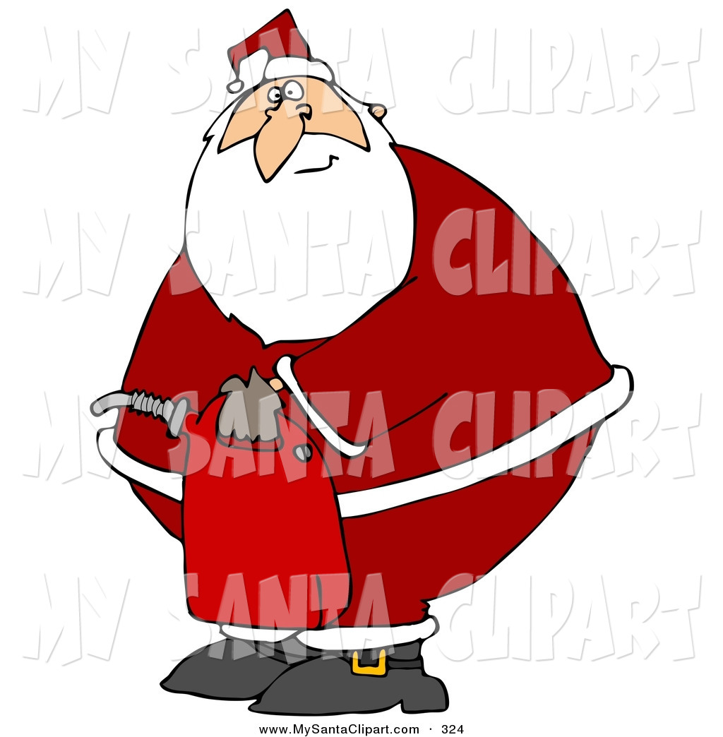 Santa Suit Clipart Christmas Clip Art Of A Santa