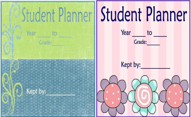 Student Planner Clipart